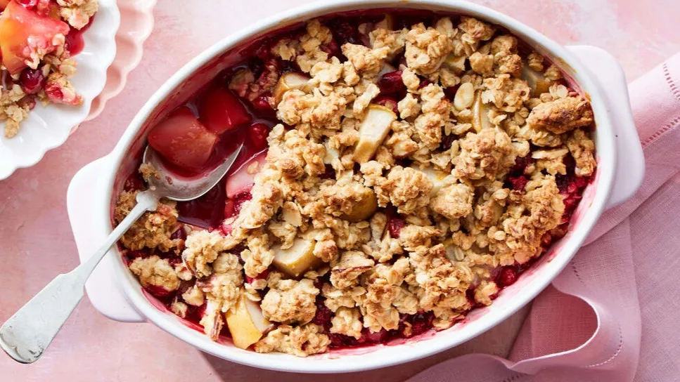 Cranberry Streusel