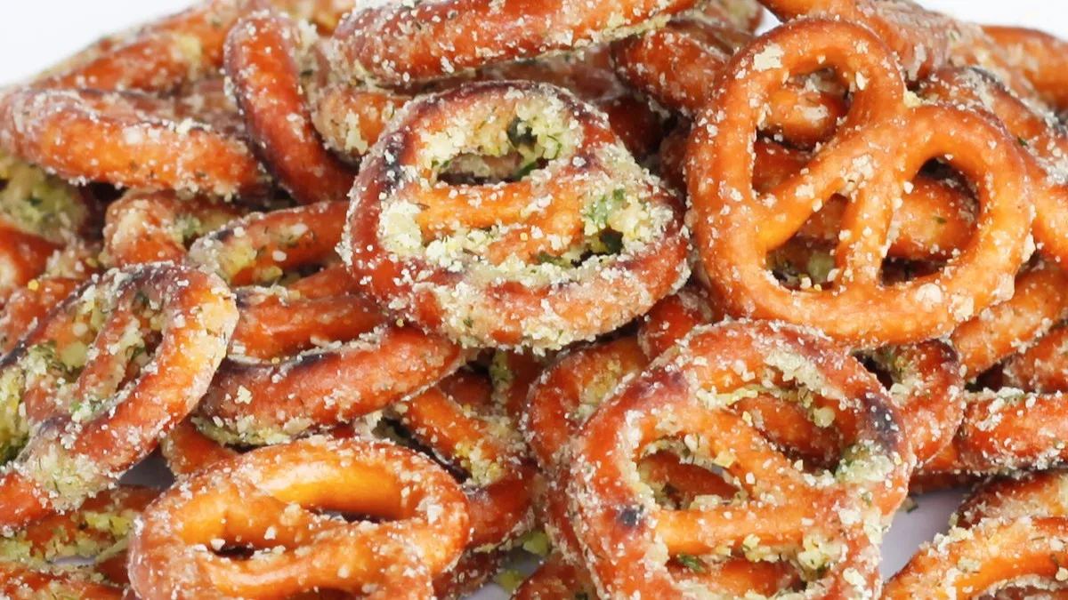 Ranch Seasoned Pretzels