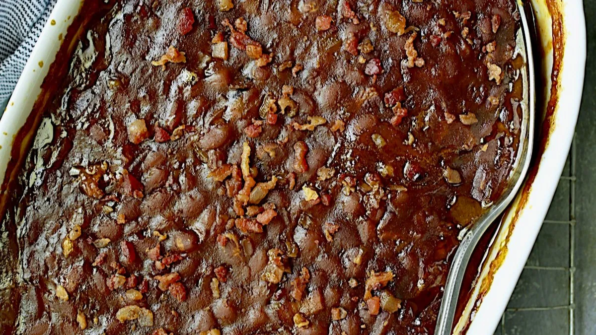 Kicked Up Baked Beans