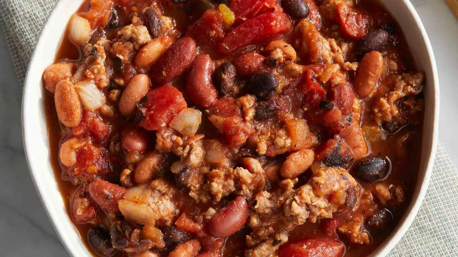 Whole 30 Three-Bean Chili